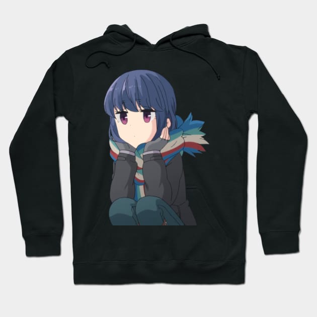 Shimarin Squatting Hoodie by KokoroPopShop